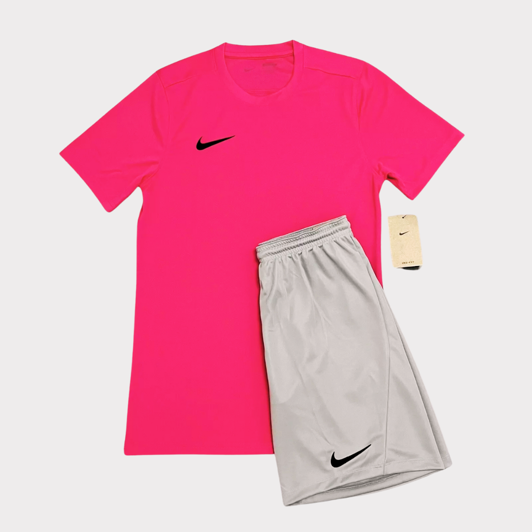 Nike Dri Fit Set Pink Grey