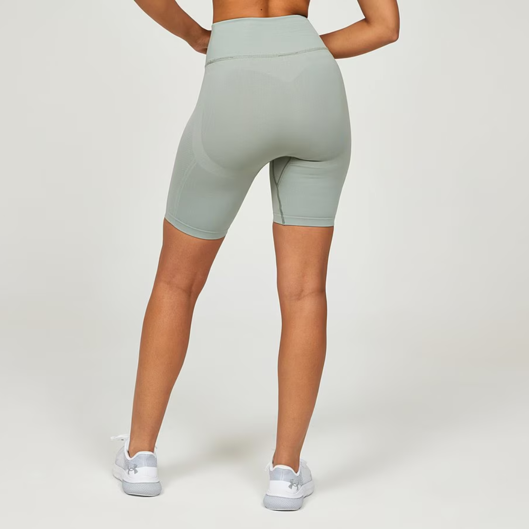 Women's Under Armour Seamless Shorts - Green