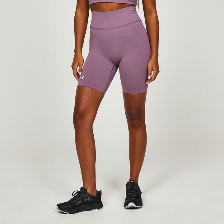 Women's Under Armour Seamless Shorts - Misty Purple