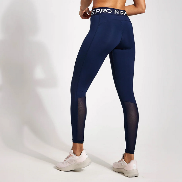 Women's Nike Pro Mid-Rise Legging - Midnight Navy