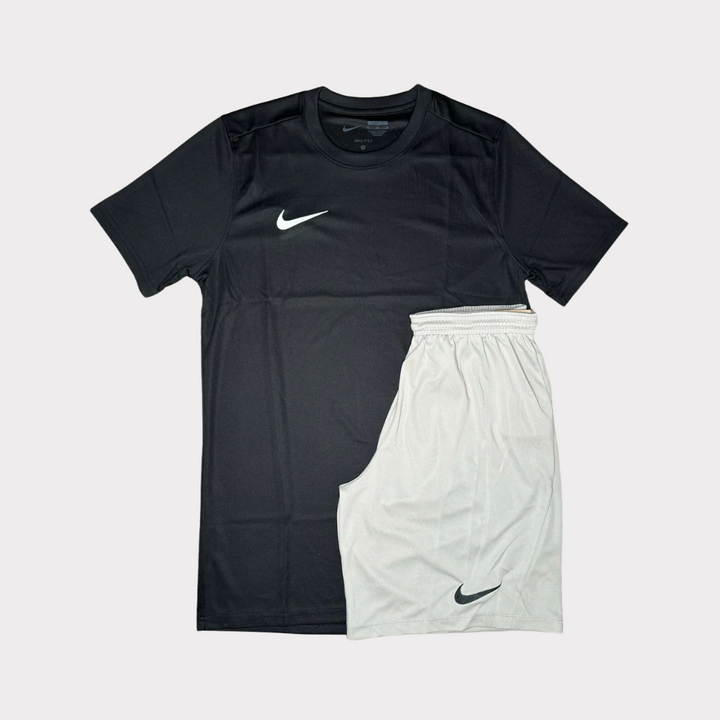 Junior Nike Dri-Fit Set - Black/Grey