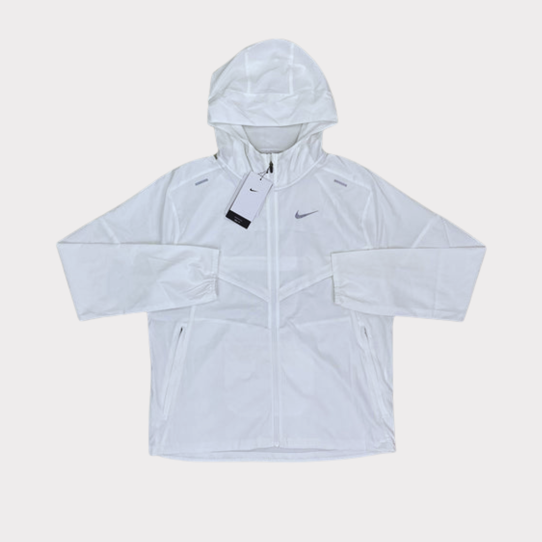 Nike Miler UV Repel Windbreaker Set - White