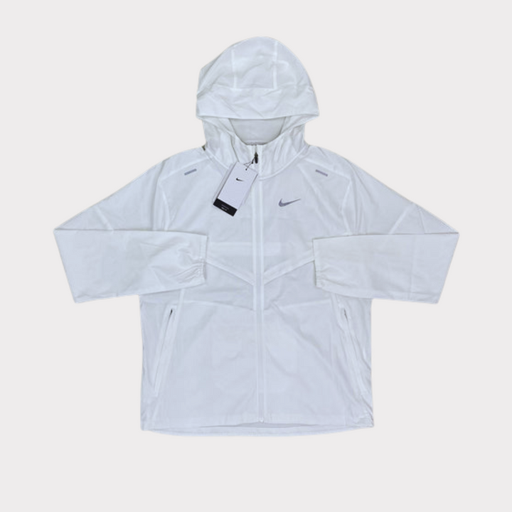 Nike Miler UV Repel Windbreaker Set - White