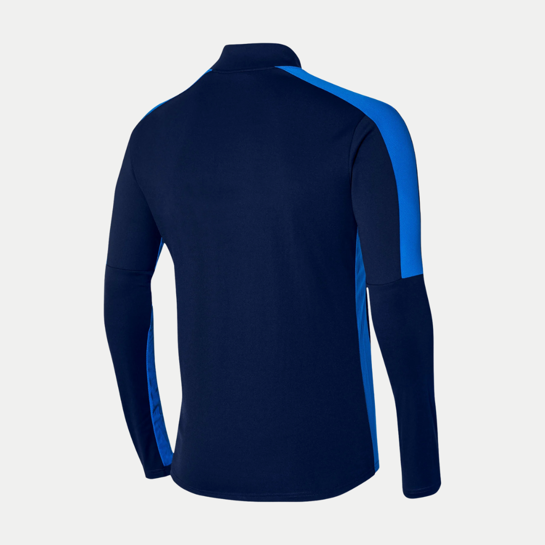 Junior Nike Academy Drill 1/2 Zip - Obsidian/Royal Blue