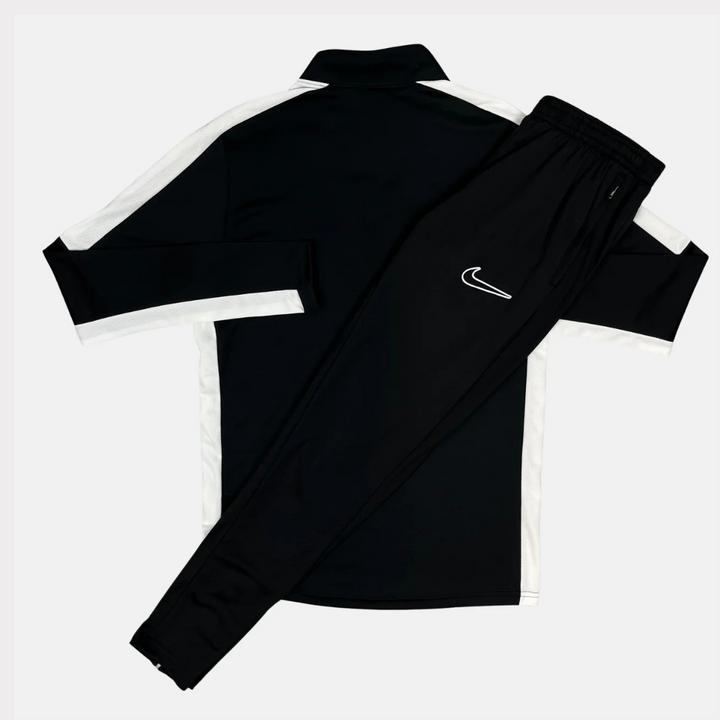 Junior Academy Drill Tracksuit - Black/White