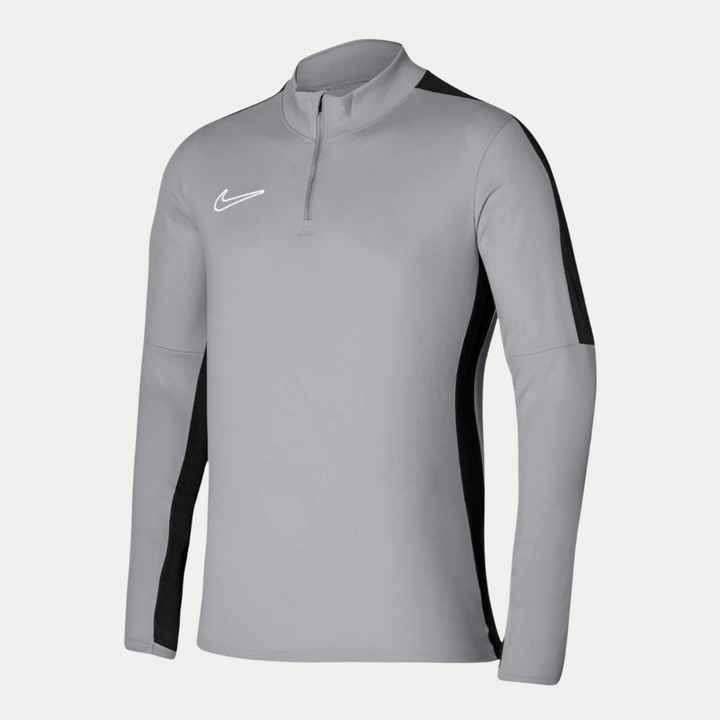 Junior Nike Academy Drill 1/2 Zip - Grey/Black