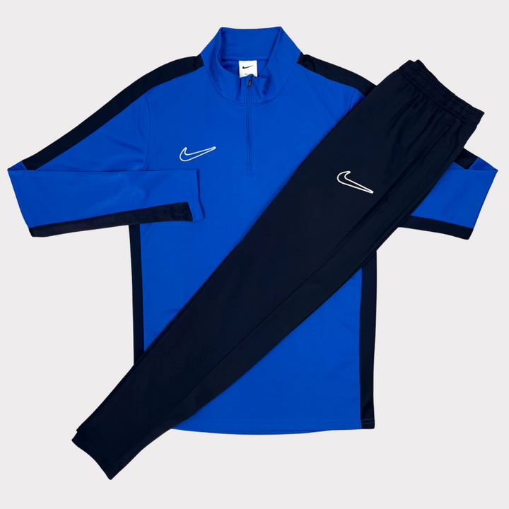 Junior Academy Drill Tracksuit - Royal Blue/Obsidian