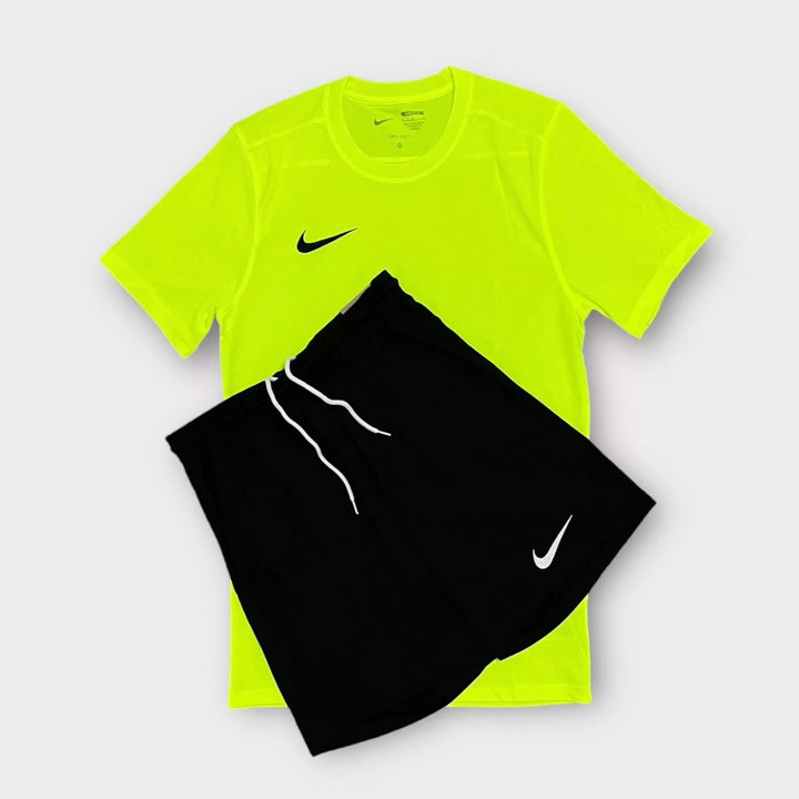 Junior Nike Dri-Fit Set - Volt/Black